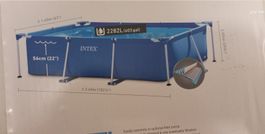 Garten Pool  - 2.60m x 1.60m - Badespass!
