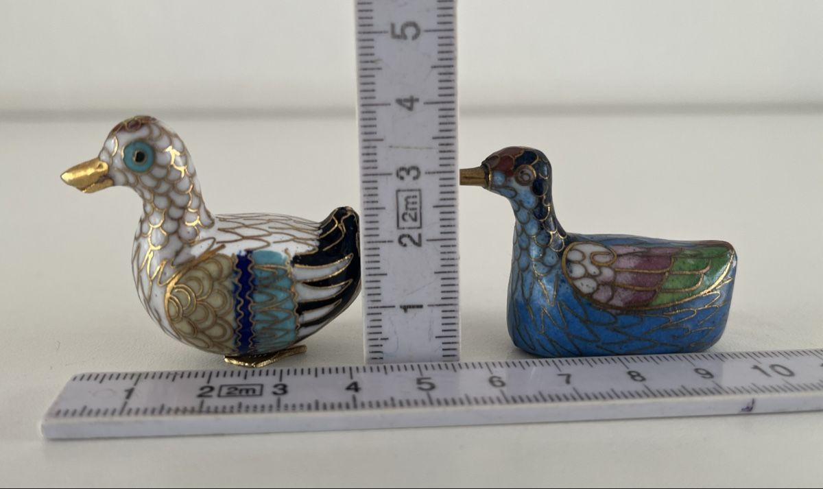 Alle Dekorationen: 2 Enten / Cloisonné  – Gebraucht aus Wetzikon ZH von seli03 8