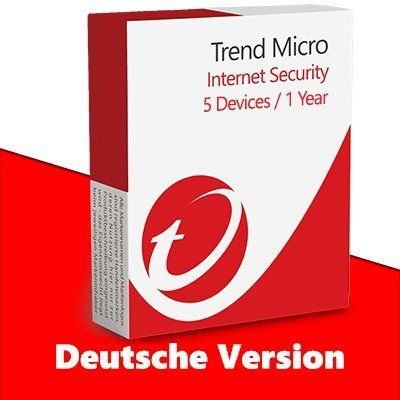 Trend Micro Internet Security 5 Geräte 1 Jahr - DE (Neu (gemäss ...
