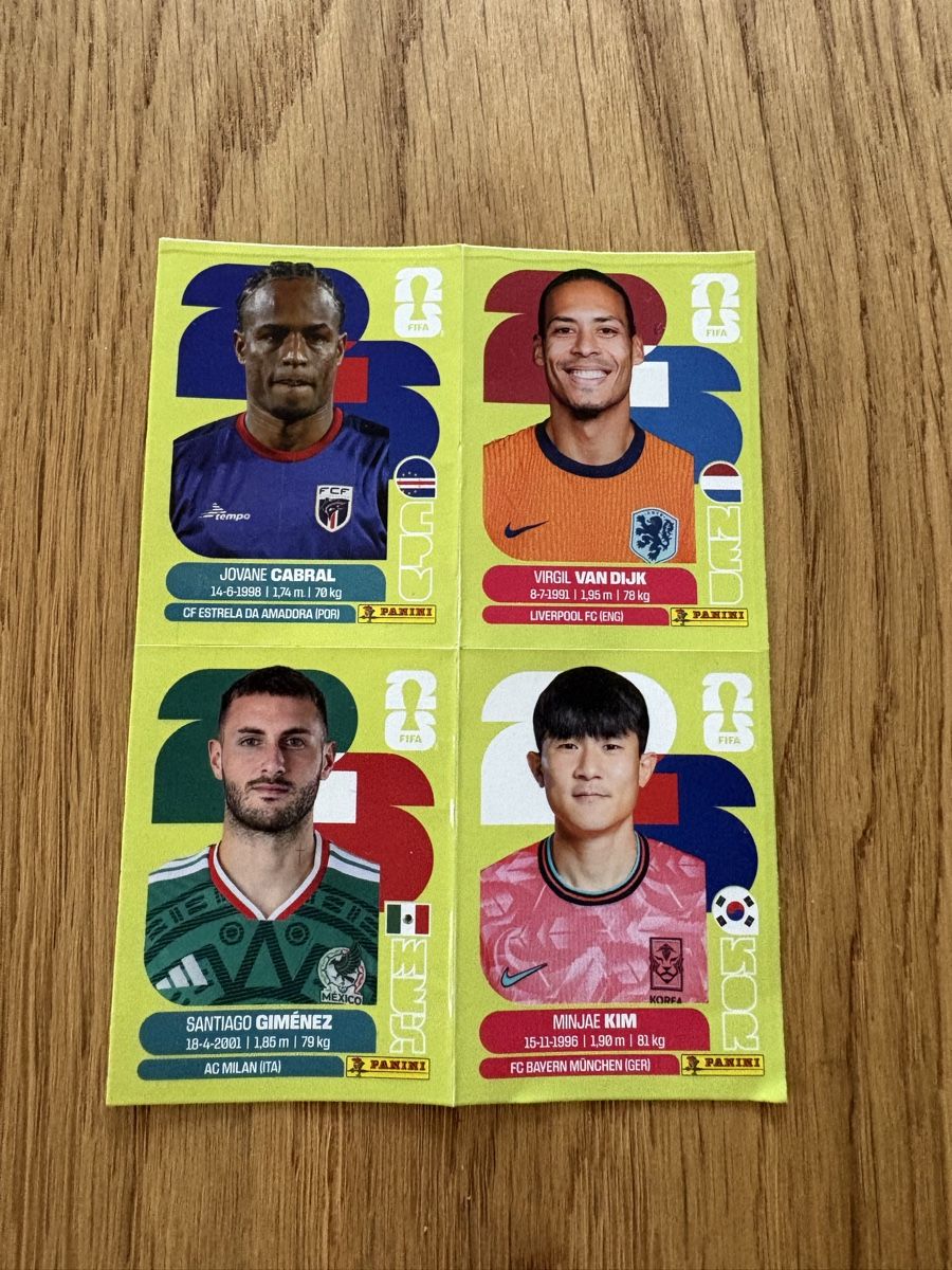 Panini Sammelbilder & Trading cards: Paninis Wm 2026  – Gebraucht aus Luzern von Juri-Luzern