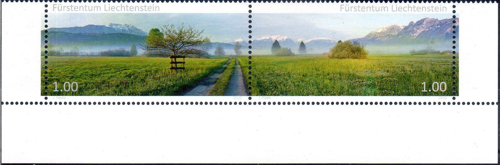 Tutti i francobolli: 2010 LIECHTENSTEIN PANORAMA ** POSTFRISCH ** - BR26 – Nuovo (secondo la descrizione) da Losone venduto da EM2019