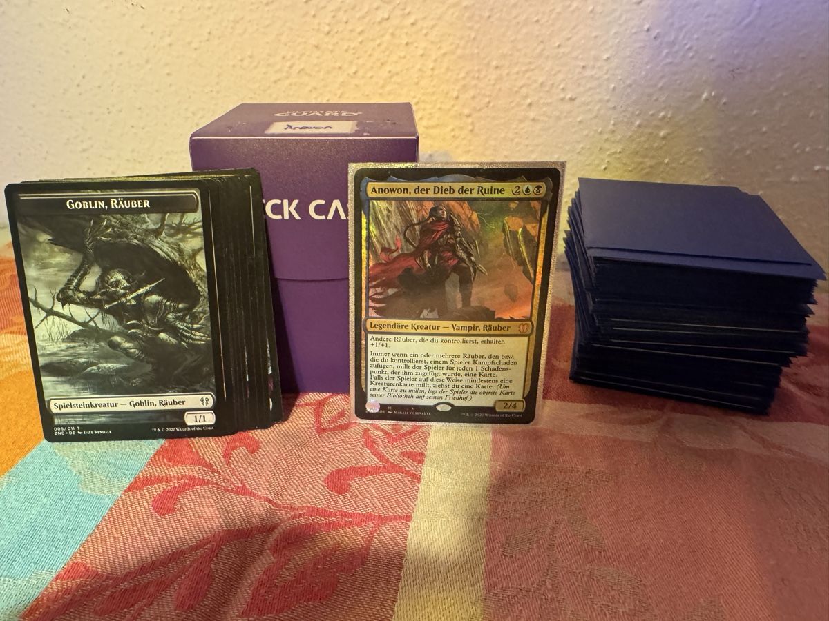 Magic The Gathering Sammelbilder & Trading cards: Magic the Gathering Commander Sneack Attack – Gebraucht aus Aarau von Zichorien