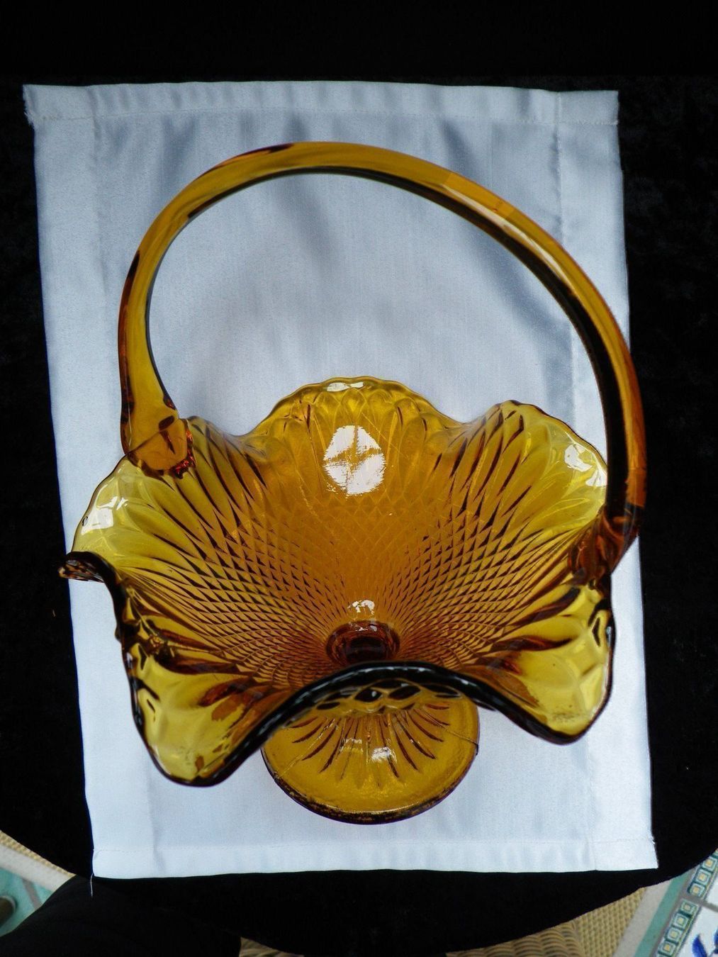 Bicchieri: Wunderbarer Glas - Korb – Usato da Reinach BL venduto da Annodomini 4