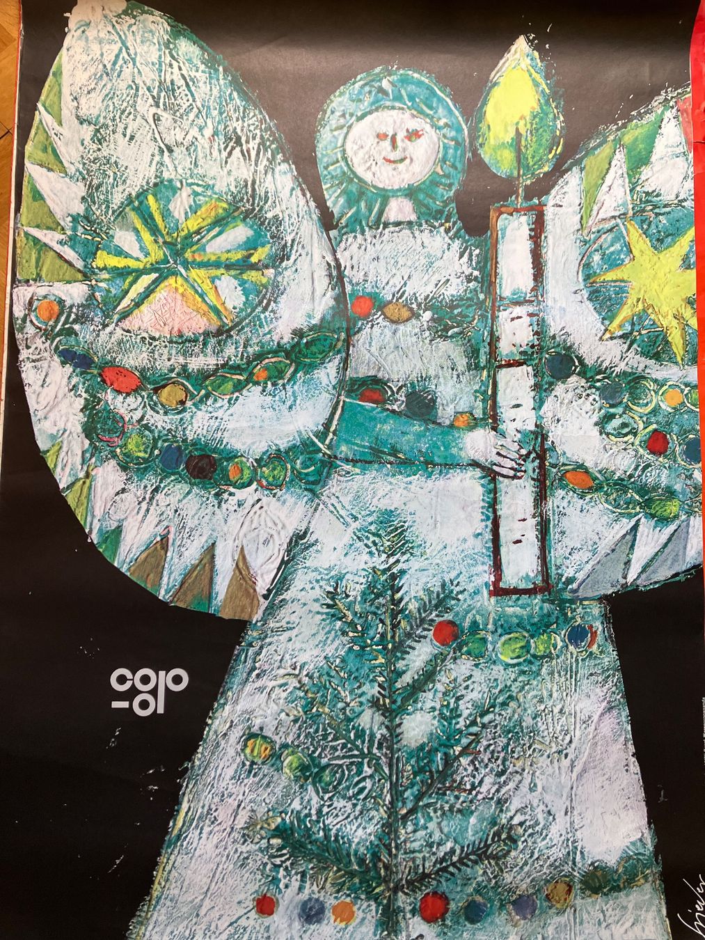 Foto & Immagini: Plakat coop Weihnachten – Usato da Basel venduto da papageientulpe 1