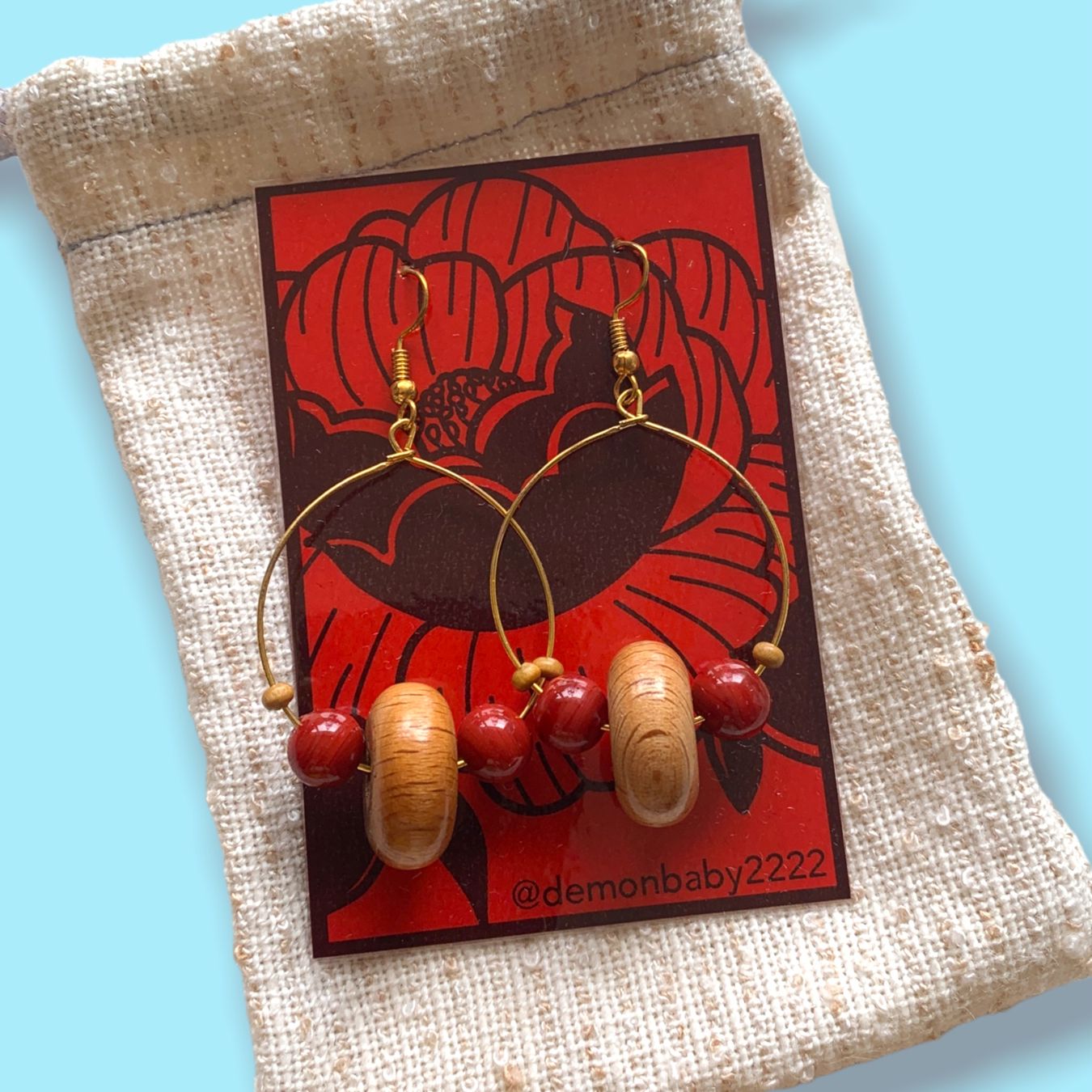 Boucles d'oreille: "Taylor" earrings – Neuf (Voir description) à Basel par demonbaby2222
