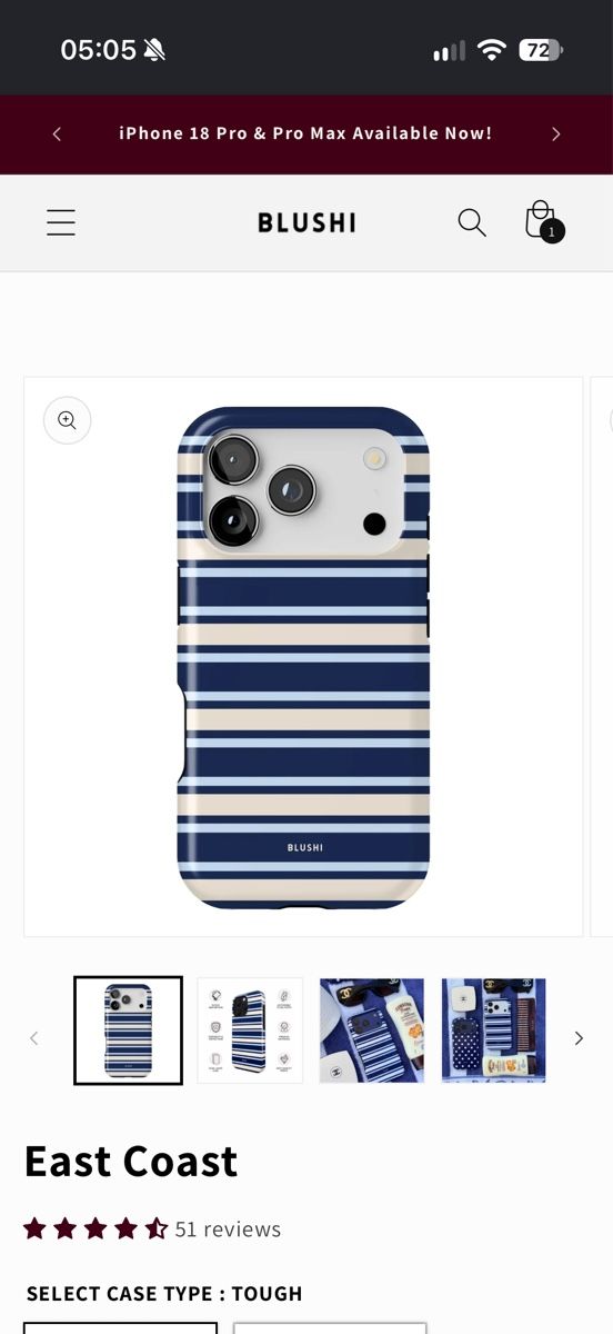 Covers & Schutzfolien: Blushi Iphone 17 pro case – Neu (gemäss Beschreibung) aus Chur von mel_gn2k 1