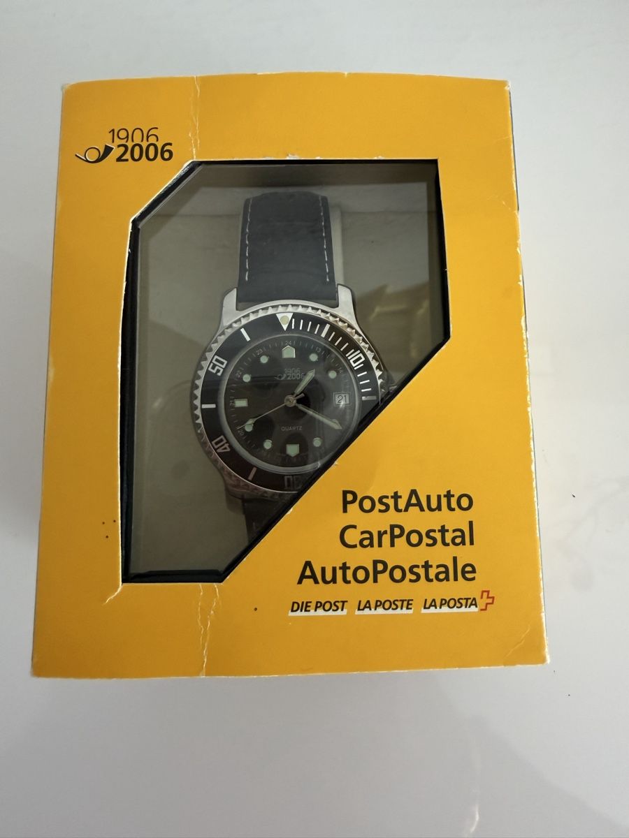 Orologi: Montre Car Postal La Poste 100 ans  – Nuovo e nell'imballaggio originale da Le Sentier venduto da AZenuni
