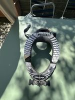 ORTEMA Nackenschutz Bike Schwarz Weiss Grösse L guter Zu