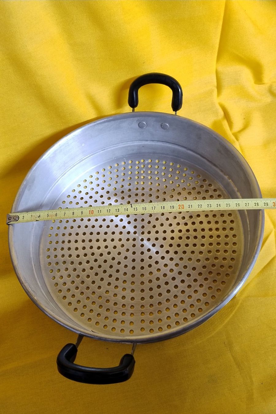Pentole: Alluminiumkochtopf mit Dampfeinsätzen 28cm – Usato da Felben-Wellhausen venduto da Wisi35 3