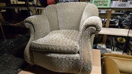 Antiker Ohrensessel im Vintage-Look für Liebhaber!