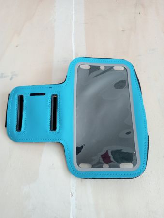Handy Armtasche Blau: Top Zustand für Sport!