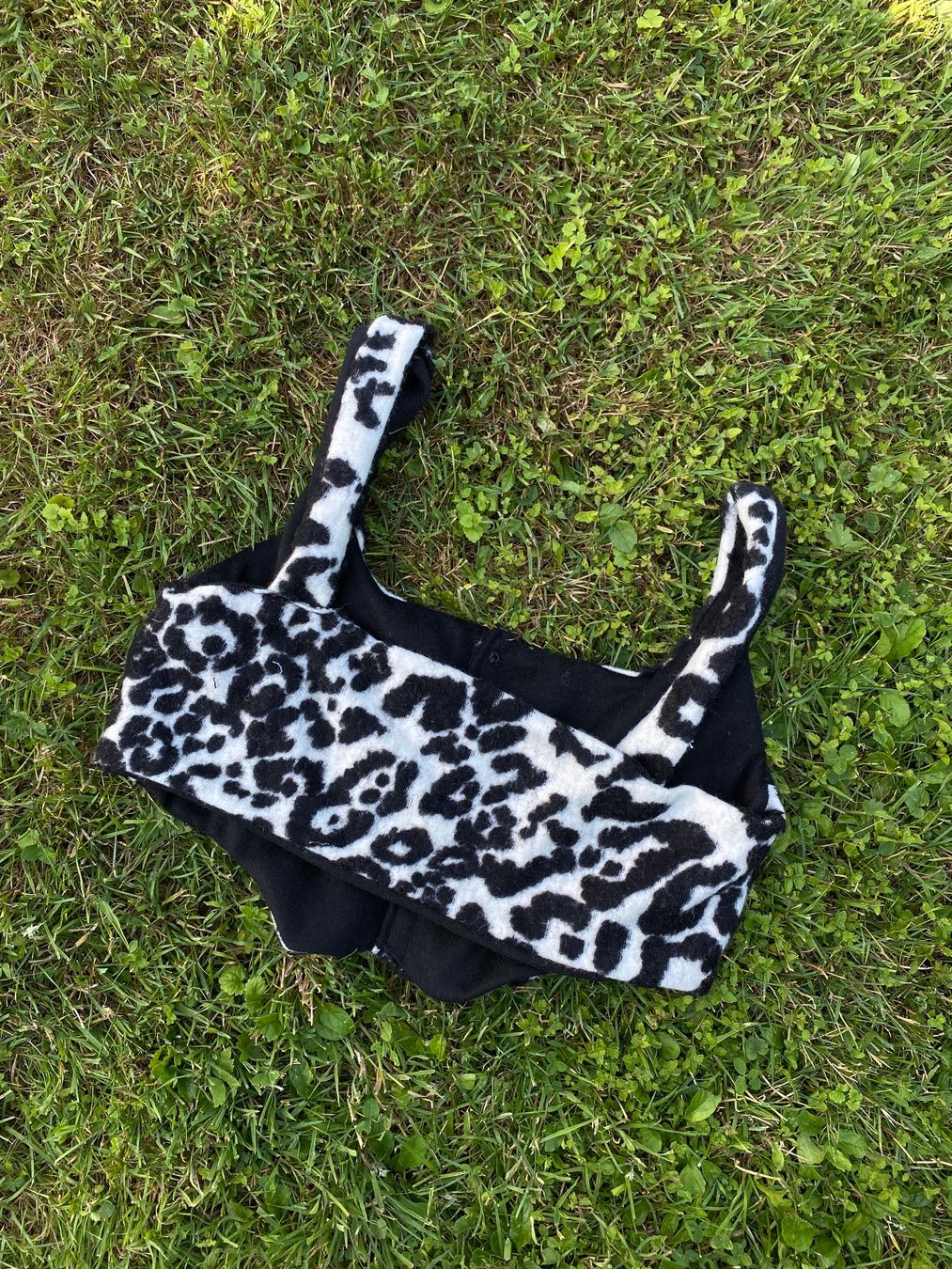 Top: Bustier, korsett grösse s, schwarzweiss Musterung – Nuovo e nell'imballaggio originale da lommis venduto da inf_thv8 3