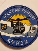 Luftwaffe Abzeichen Badge WEF 2024 Davos Alpha Écho 24 Pvc K