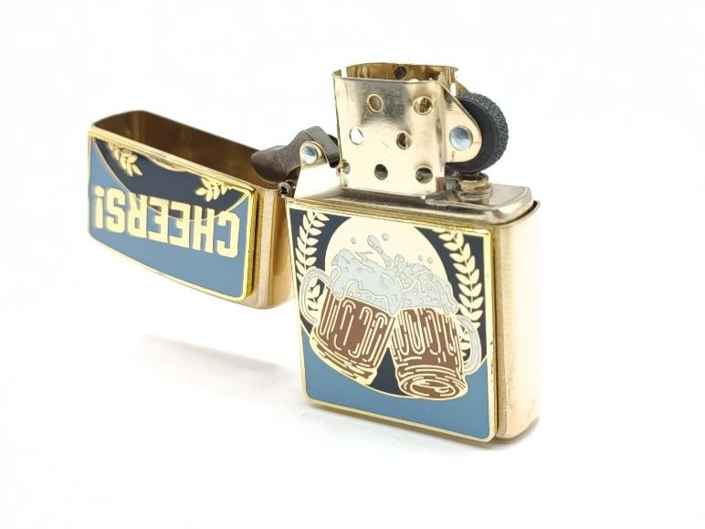 Zippo Accendini: ZIPPO Cheers Bier Emblem 2008115 – Nuovo e nell'imballaggio originale da Ennenda venduto da Benzinflamme 3