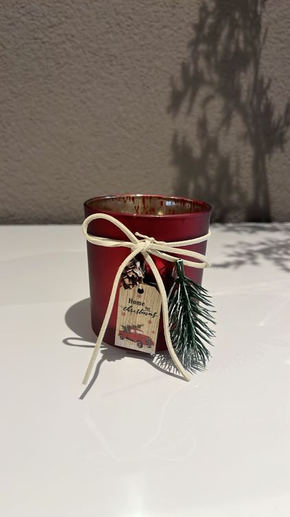 Migros Toutes les décorations: Windlicht Kerzenhalter rot Deko – D'occasion à Gretzenbach par tiaara_