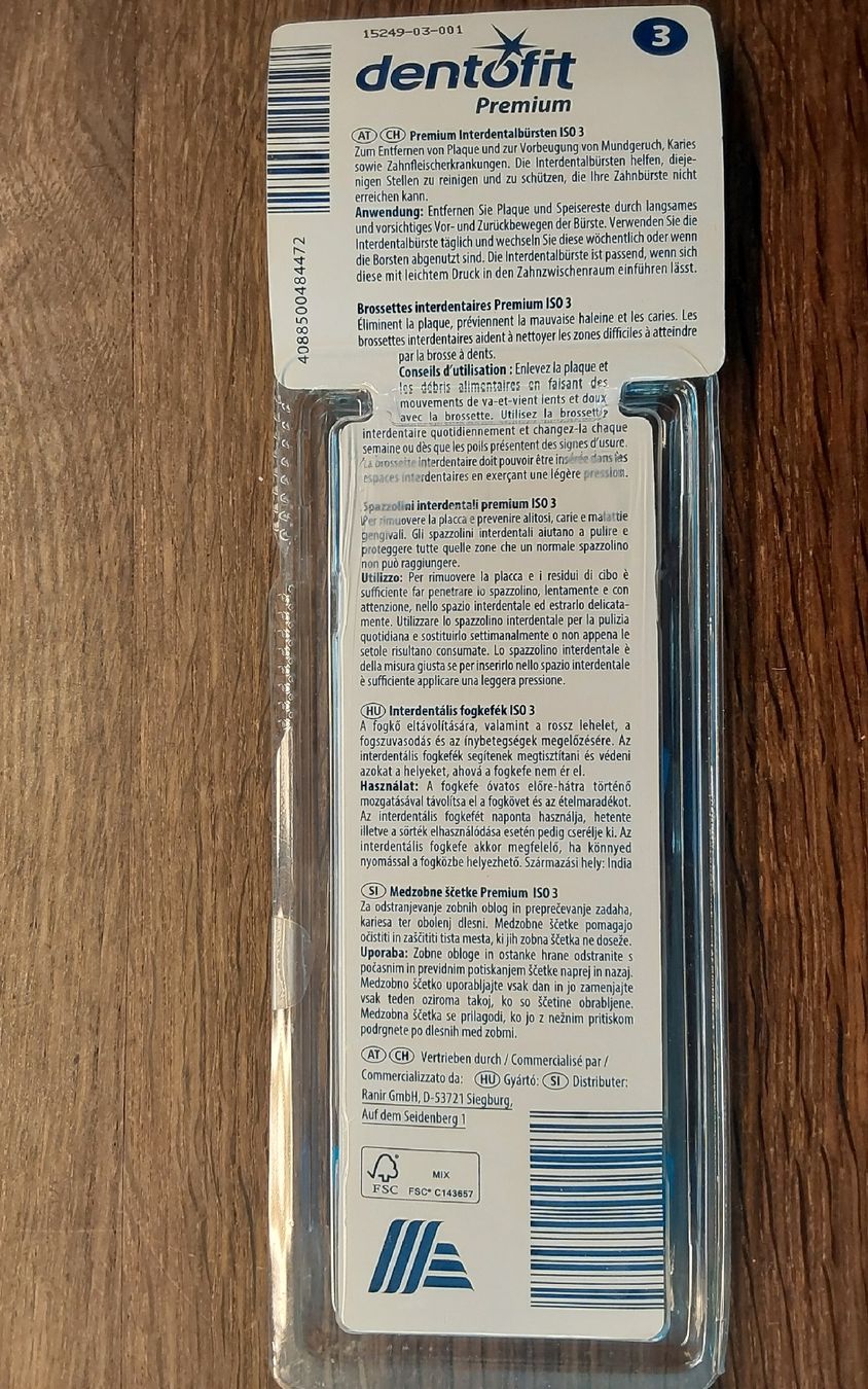 Zahnpflege: 2 P. Dentofit Interdentalbürsten neu Grösse 3 – Neu und originalverpackt aus Köniz von scopello12 2