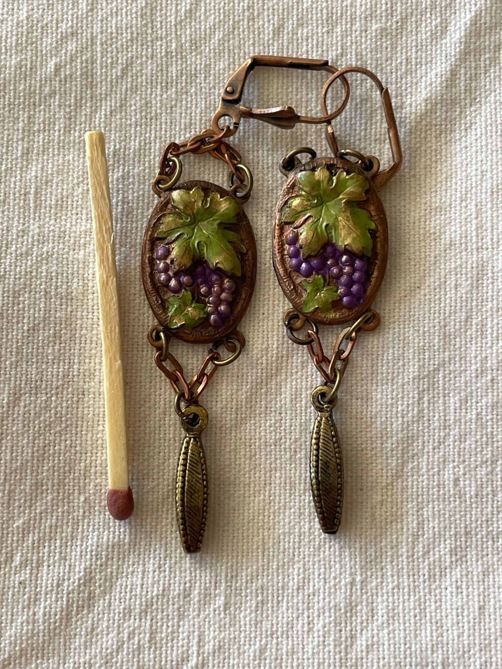 Boucles d'oreille: Herbst-Ohrringe – Neuf (Voir description) à Zürich par aannnnaa48