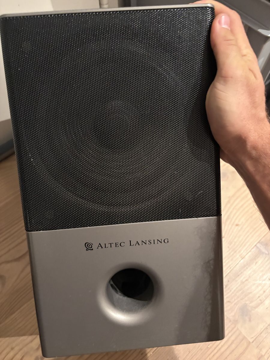 Altec Lansing Casse acustiche: Altec Lansing Sound System Speaker Set Used Condition – Usato da Zürich venduto da JoCasel