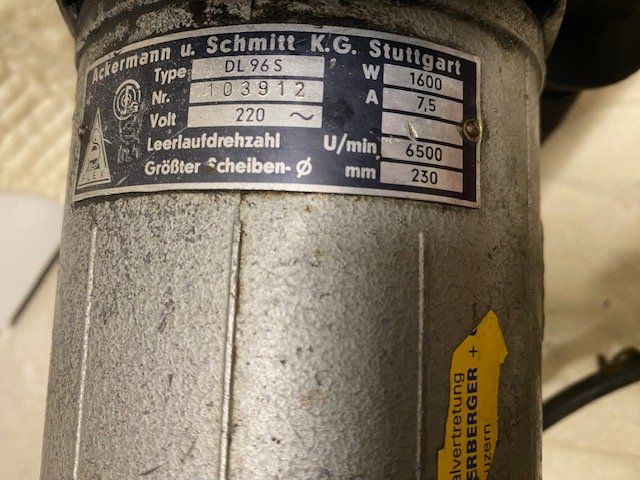 Flex Smerigliatrici & Lucidatrici: Grosse Flex,Winkelschleifer der Firma Flex Ackermann&Schmitt – Usato da Niederhasli venduto da Tigerproduct 4