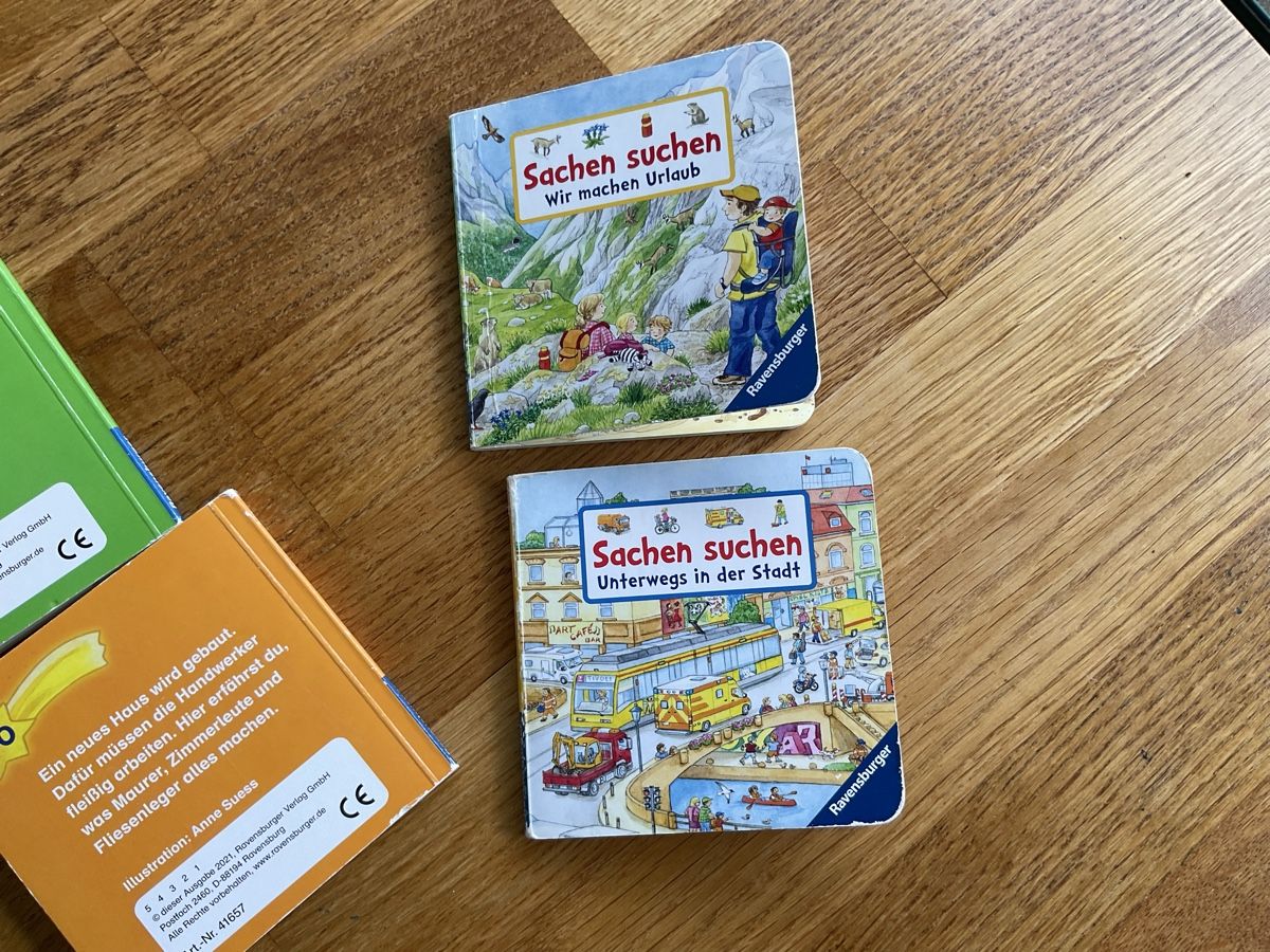 Bücher: 19 x Mini Ravensburger SACHEN SUCHEN – Gebraucht aus Unterägeri von Sukal 8
