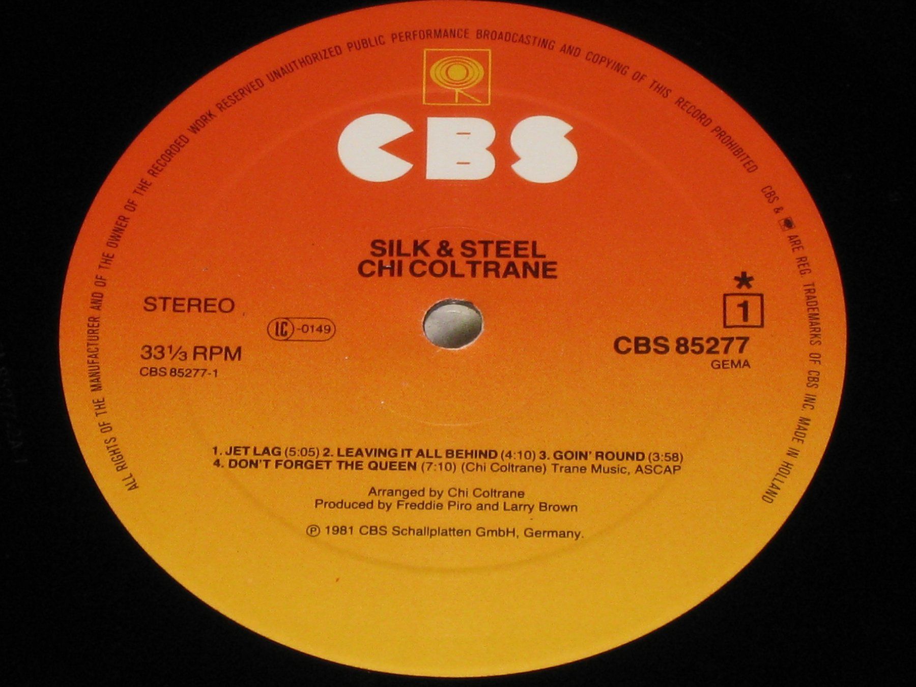 Dischi in vinile: LP - CHI COLTRANE - SILK & STEEL – Usato da Steckborn venduto da Quo7 1