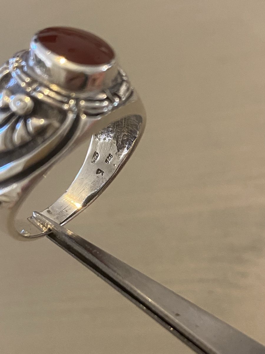 Bagues: Vintage Herrenring Sterlingsilber 925 – D'occasion à Birr par Vintage-Liebhaber 1