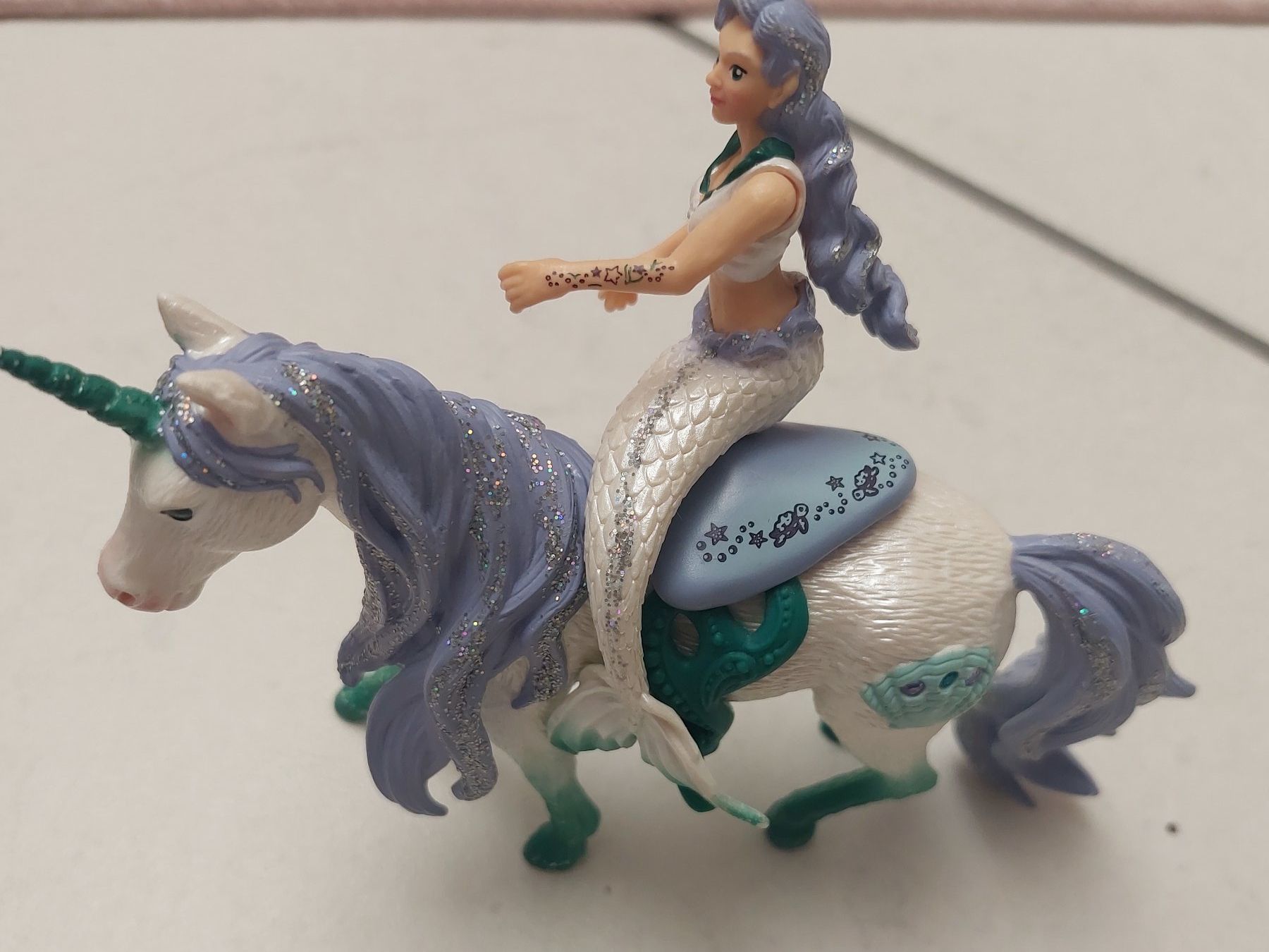 Statuette: Meerjungfrau auf Pferd – Usato da Arbon venduto da sonnenstrahlung 1