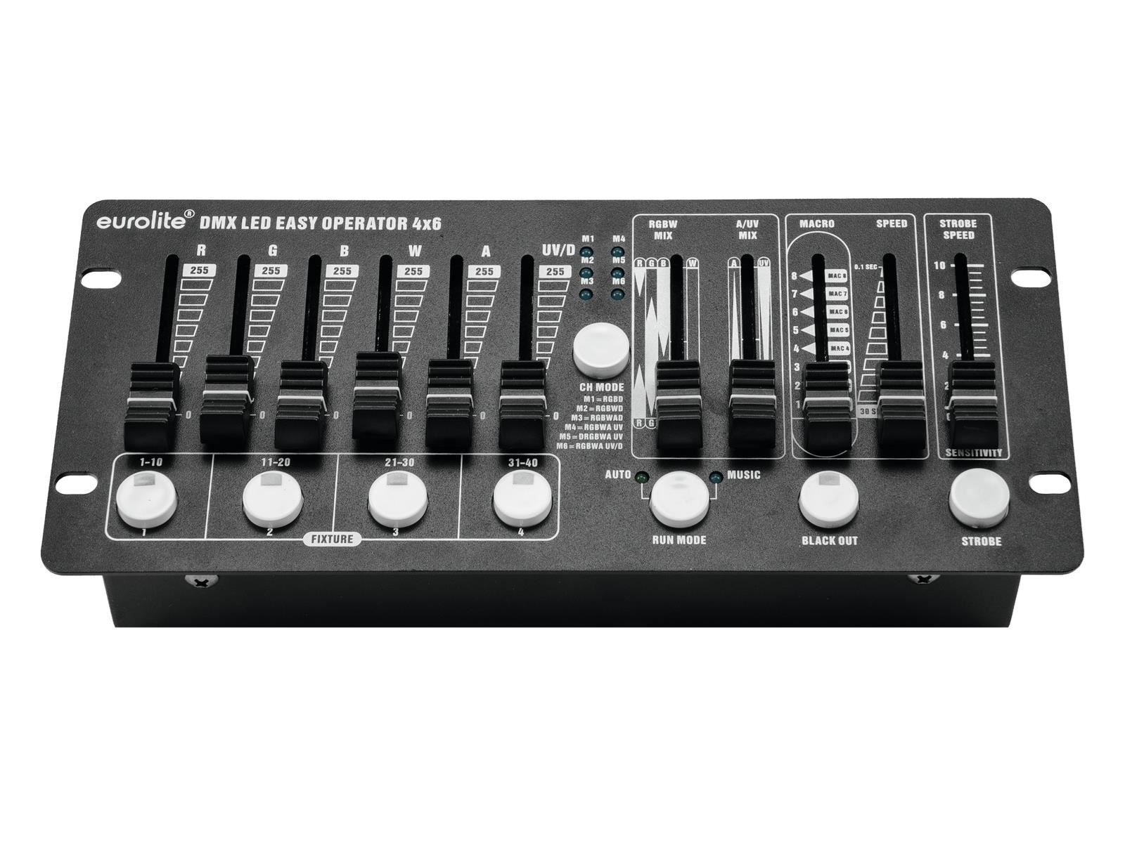 Console di mixaggio: EUROLITE DMX LED EASY Operator 4x6 – Nuovo e nell'imballaggio originale da Däniken SO venduto da Profog1 3