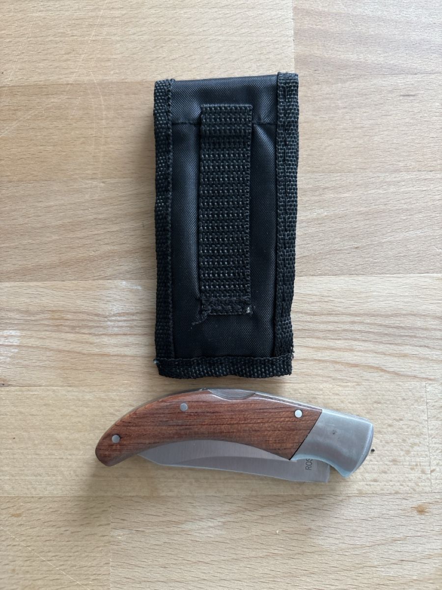 Coltelli tascabile: 3 Sackmesser aus einer Sammlung mit Gürteltaschen – Nuovo (secondo la descrizione) da Basel venduto da Fischstabli 3