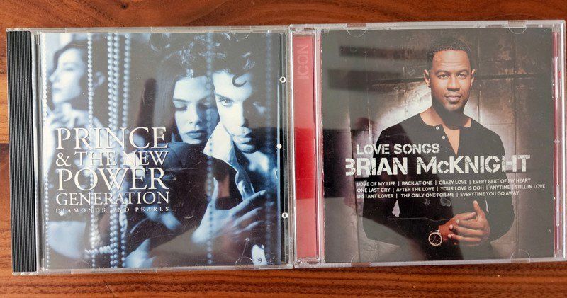 CDs: 2 CDs: Prince, Brian McKnight – D'occasion à Zürich par phillyboy2007