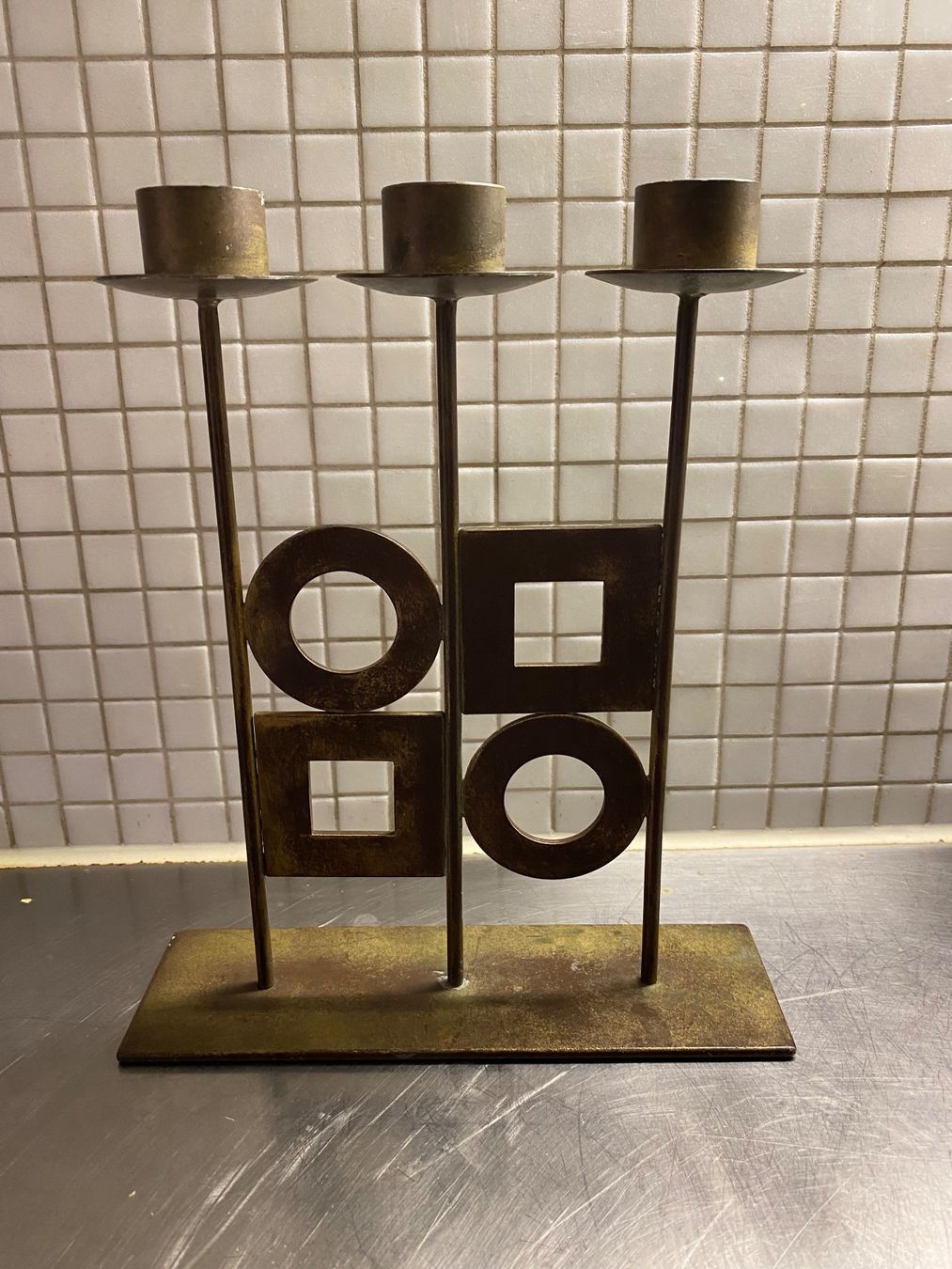 Kerzenständer: Kerzenleuchter 60er Design Vintage Austria – Gebraucht aus Solothurn von BORGHAGEN