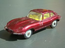 Husky Jaguar E Type metallic rot -  60er Jahre - selten