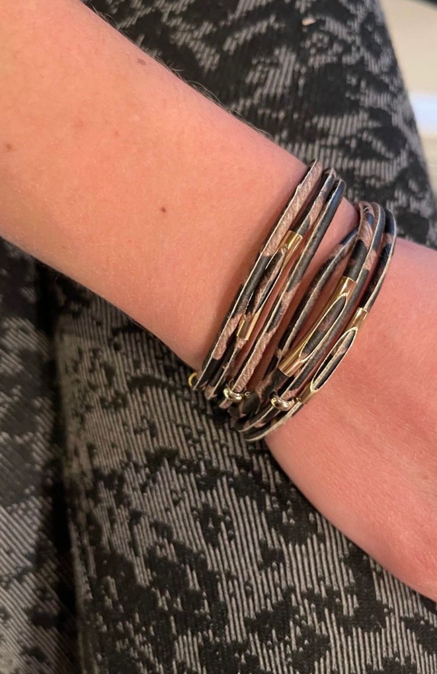 Bracciali & Braccialetti: Bracciale leopardato, nuovo! – Nuovo (secondo la descrizione) da Gordevio venduto da LanaZimm 5