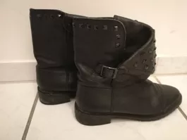 Boots/ Stiefeletten Gr. 36 mit Nieten