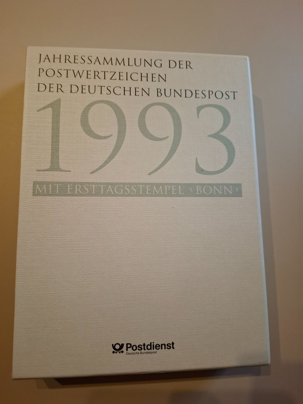 Alle Briefmarken: BRD 1993 Jahressammlung mit Ersttagsstempel – Gebraucht aus Chabrey von fluvius 4