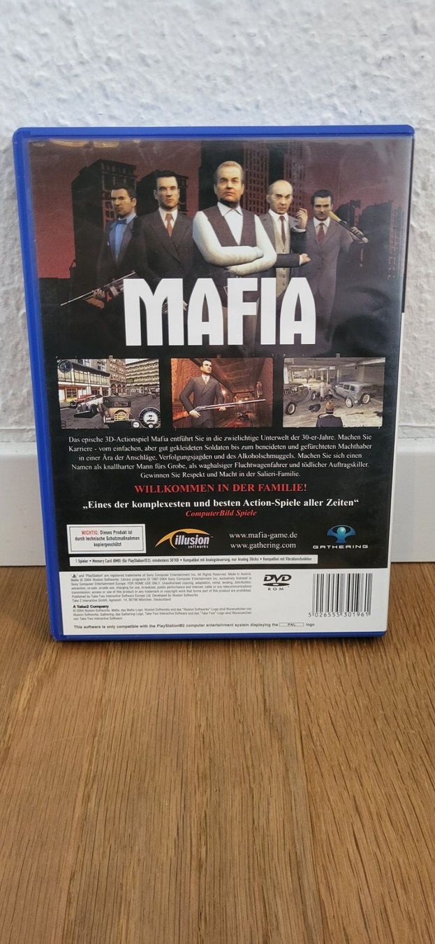 Sony Spiele: PS2 - Mafia – Gebraucht aus Münsingen von Heroism2010 1
