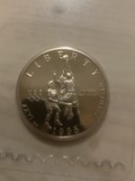 Münze USA Fussball Atlanta 1995