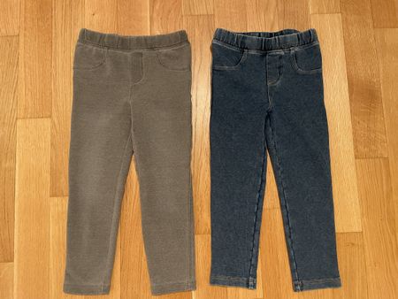 2xJeggins , Leggins Jeans Optik, Gr98/104 neu