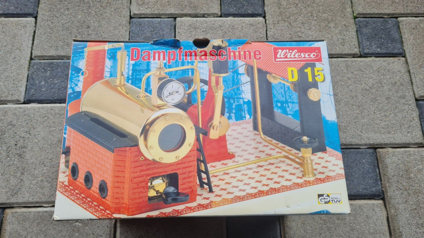 Wilesco Kit di modellismo & Modellini statici: Originalkarton / Dampfmaschine / Wilesco  D 15 – Usato da Safenwil venduto da Husqi2000 1