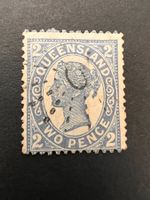 1897  Queensland Victoria Two Pence  (2145)