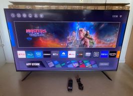 55" 4K QLED Smart Fernseher Hisense E7 Series