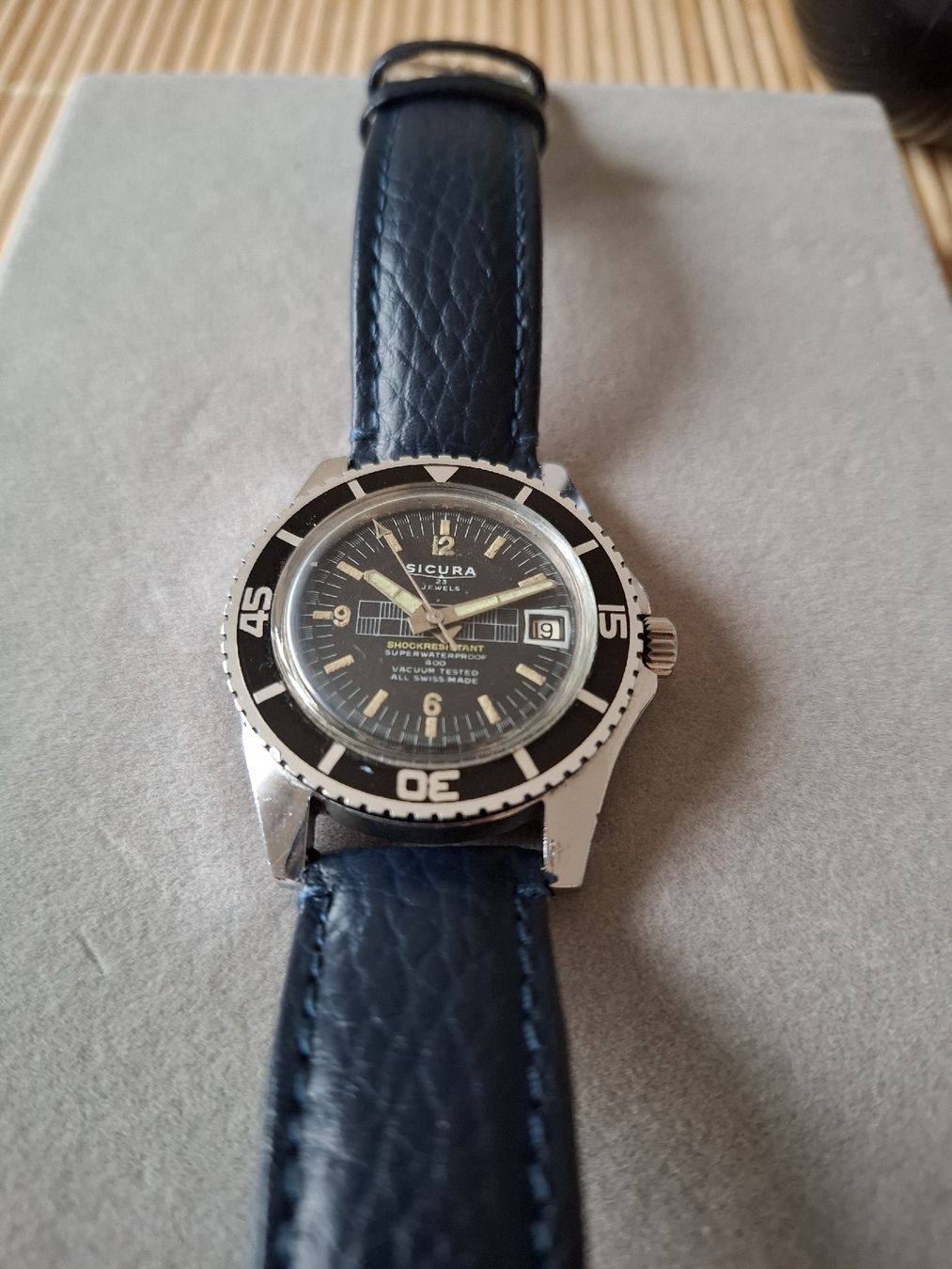 Sicura Uhren: Montre Sicura Super Waterproof 400 – Gebraucht aus Le Locle von Lapidary.Duc 2