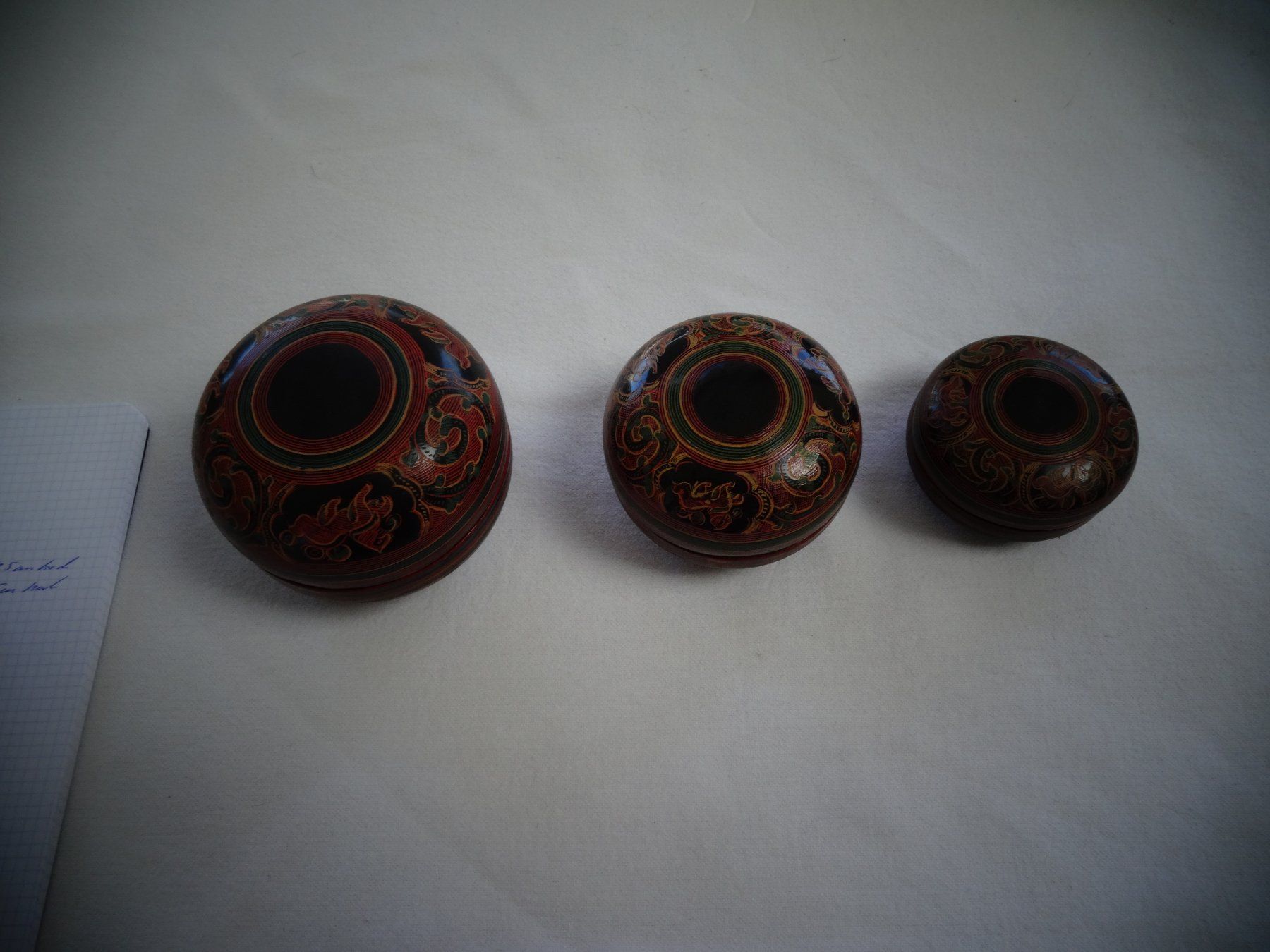 Portagioie: 3 Schatullen Blumenmotiv – Usato da Neerach venduto da jenny062 1