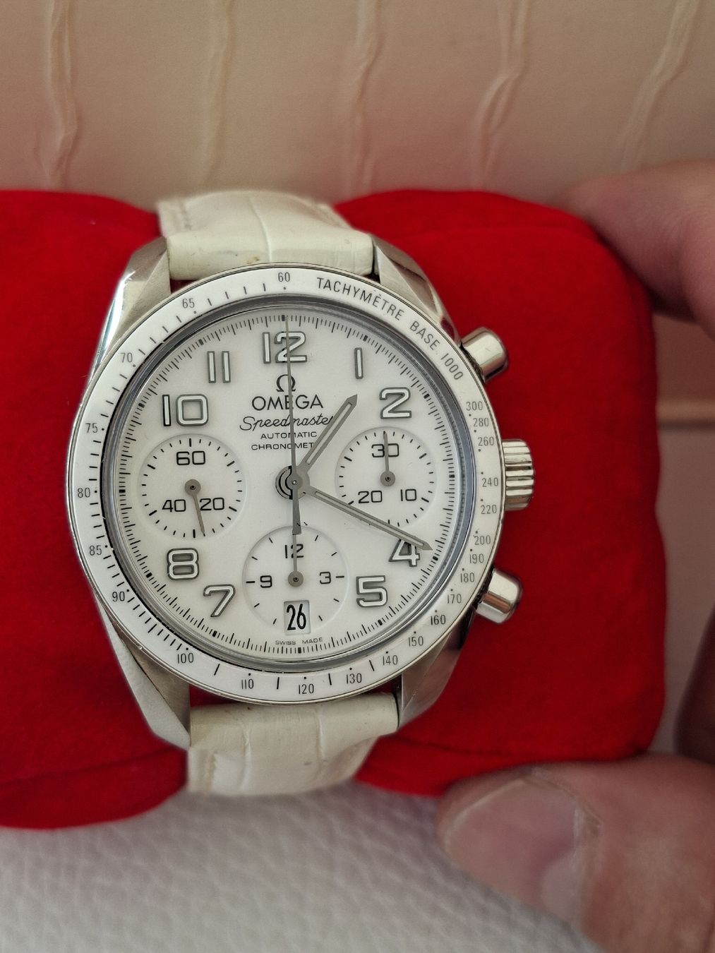 Omega Orologi: Montre OMEGA Speedmaster Chronomètre Boîte – Nuovo (secondo la descrizione) da Sierre venduto da Bestdeal21 1