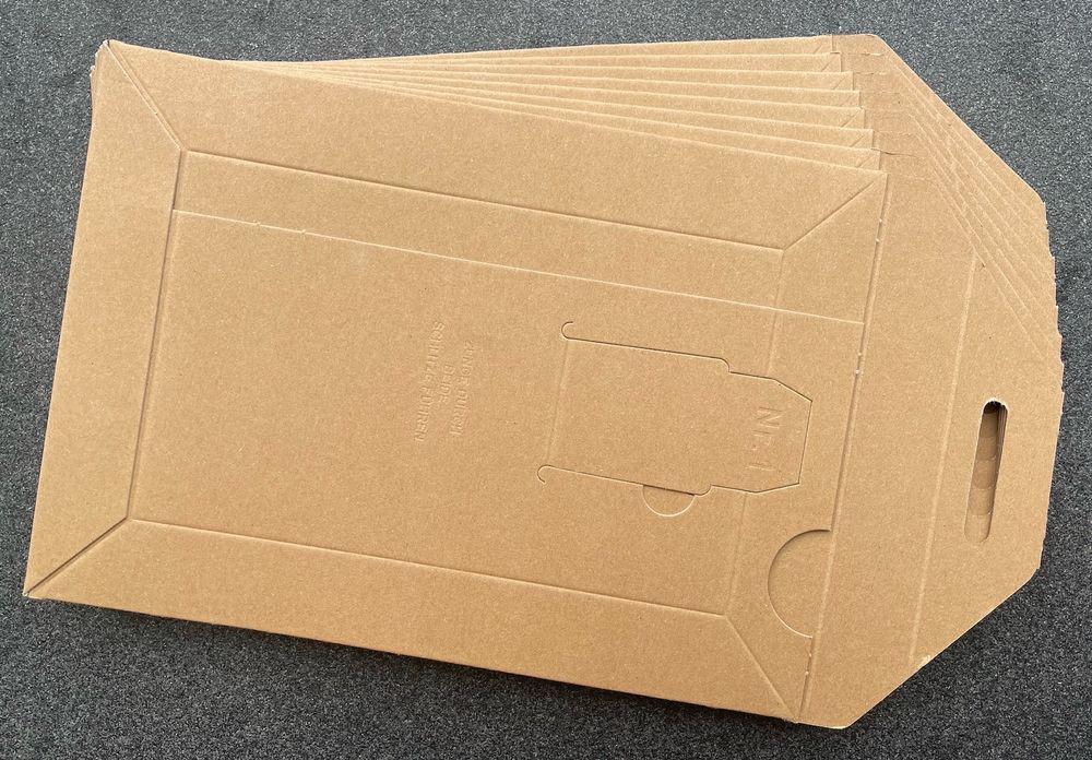 Vapulcio Versandtaschen 25,4x33cm - 25 Stück, Wasserdicht & Reißfest In Orange