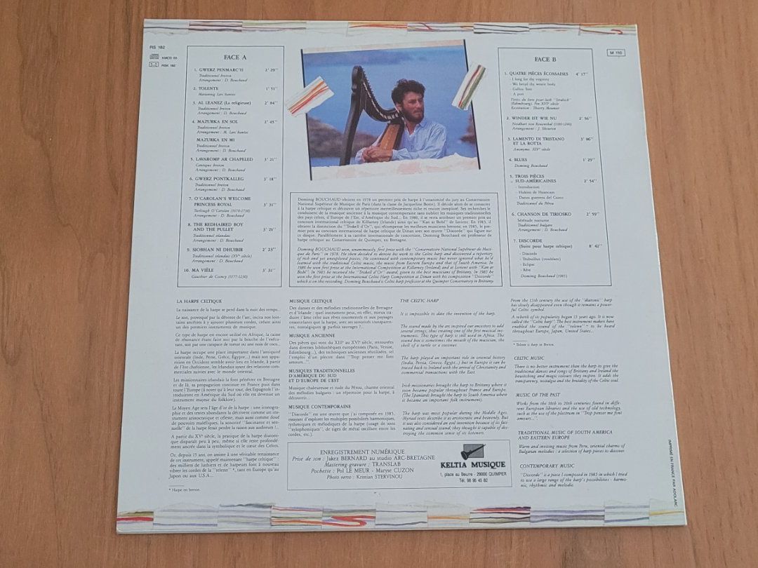 Vinyles: LP  Dominig Bouchaud – D'occasion à Martigny par MZ-67 1