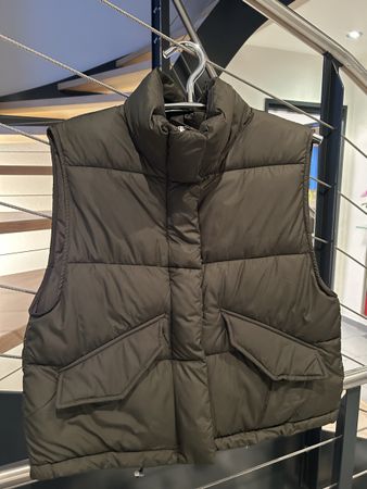 H&M Weste, Khaki, Grösse XS - Ideal für den Übergang!