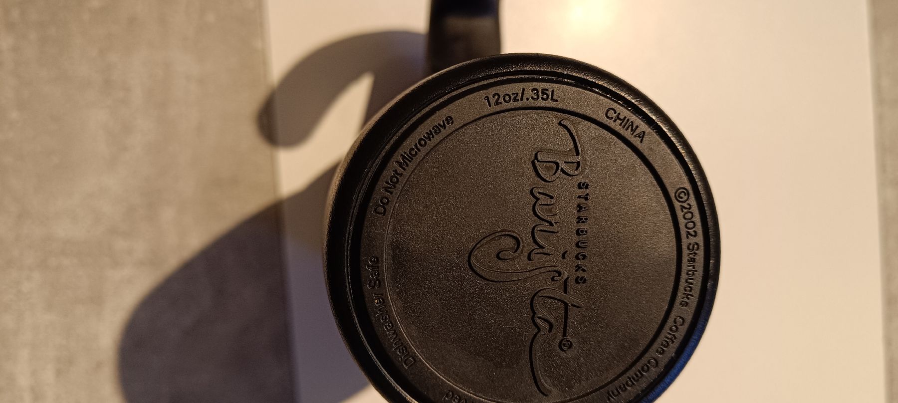 Starbucks Tassen: Starbucks Thermobecher, Schwarz, Jahr 2002 – Gebraucht aus Arbon von Gatto81 3