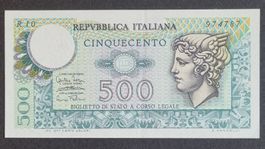 Billet de 500 Lire Italie 1974