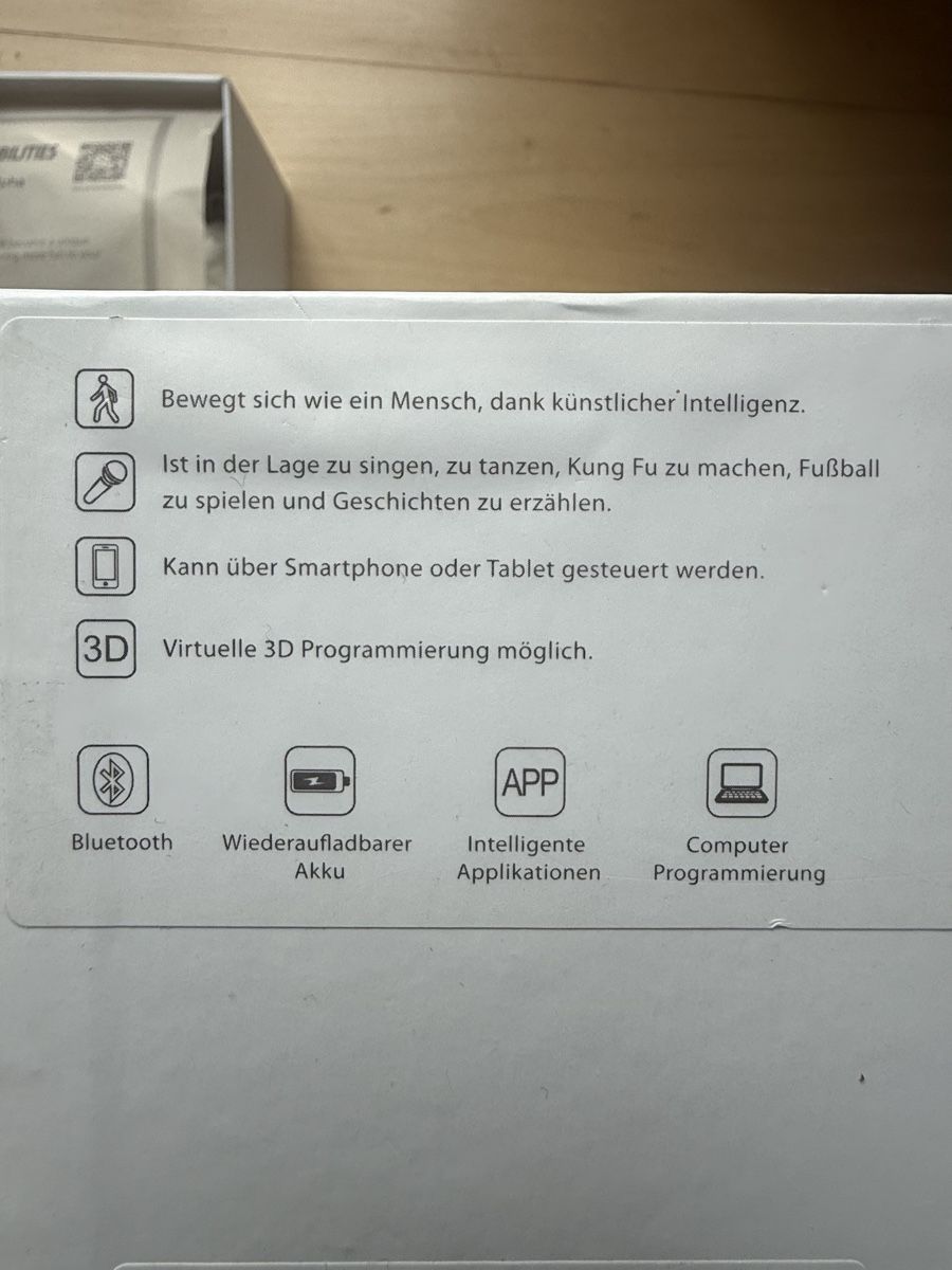 Giocattoli: UBTECH ROBOTICS Alpha Series Roboter – Nuovo (secondo la descrizione) da Zürich venduto da adams-eddie 3